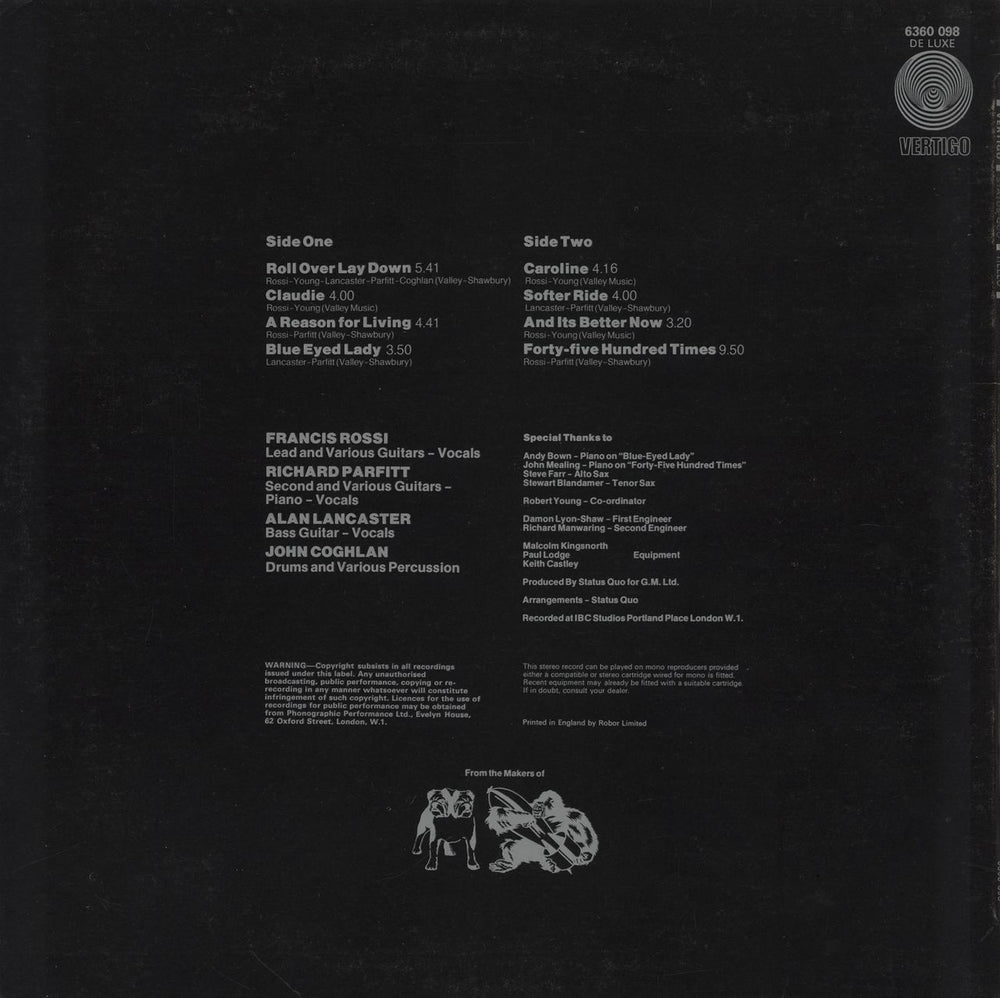 Status Quo Hello! - Complete - EX UK vinyl LP album (LP record)