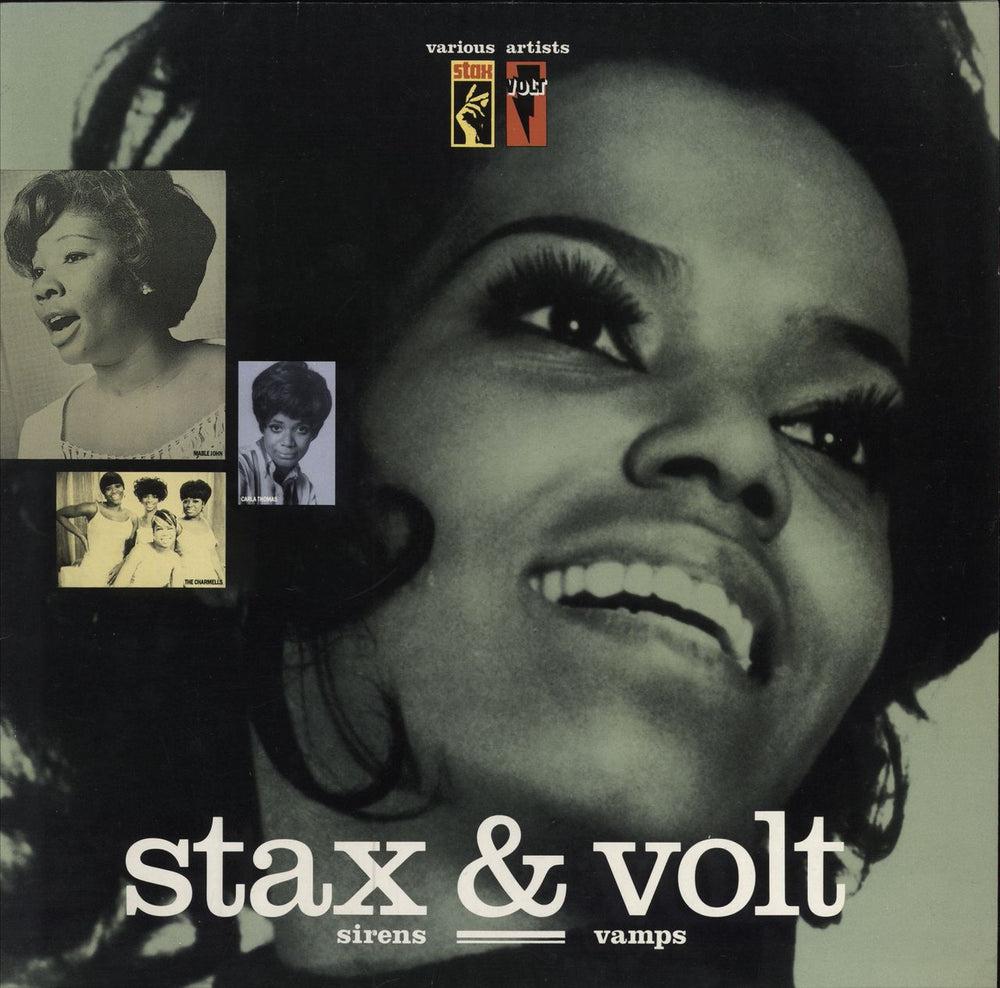 Stax Stax Sirens & Volt Vamps UK vinyl LP album (LP record) SX013