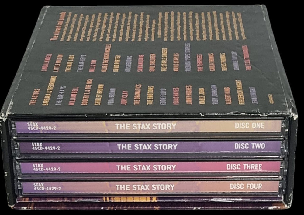 Stax The Stax Story German CD Album Box Set 090204979523