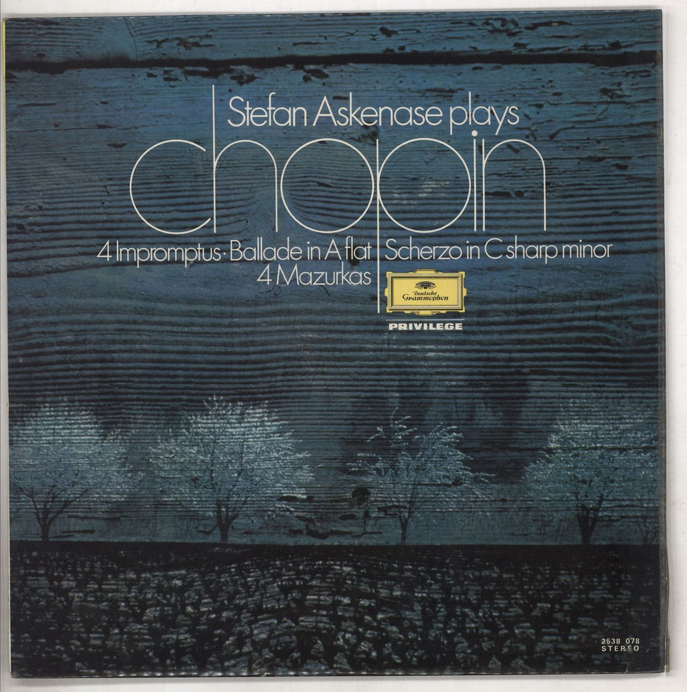 Stefan Askenase Stefan Askenase Plays Chopin UK vinyl LP album (LP record) 2538078