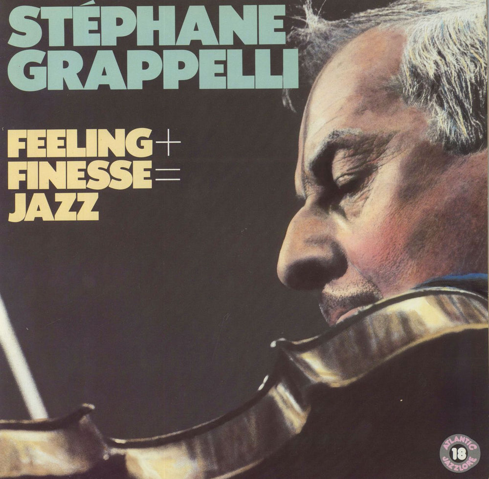 Stéphane Grappelli Feeling + Finesse = Jazz German vinyl LP album (LP record) 790140-1