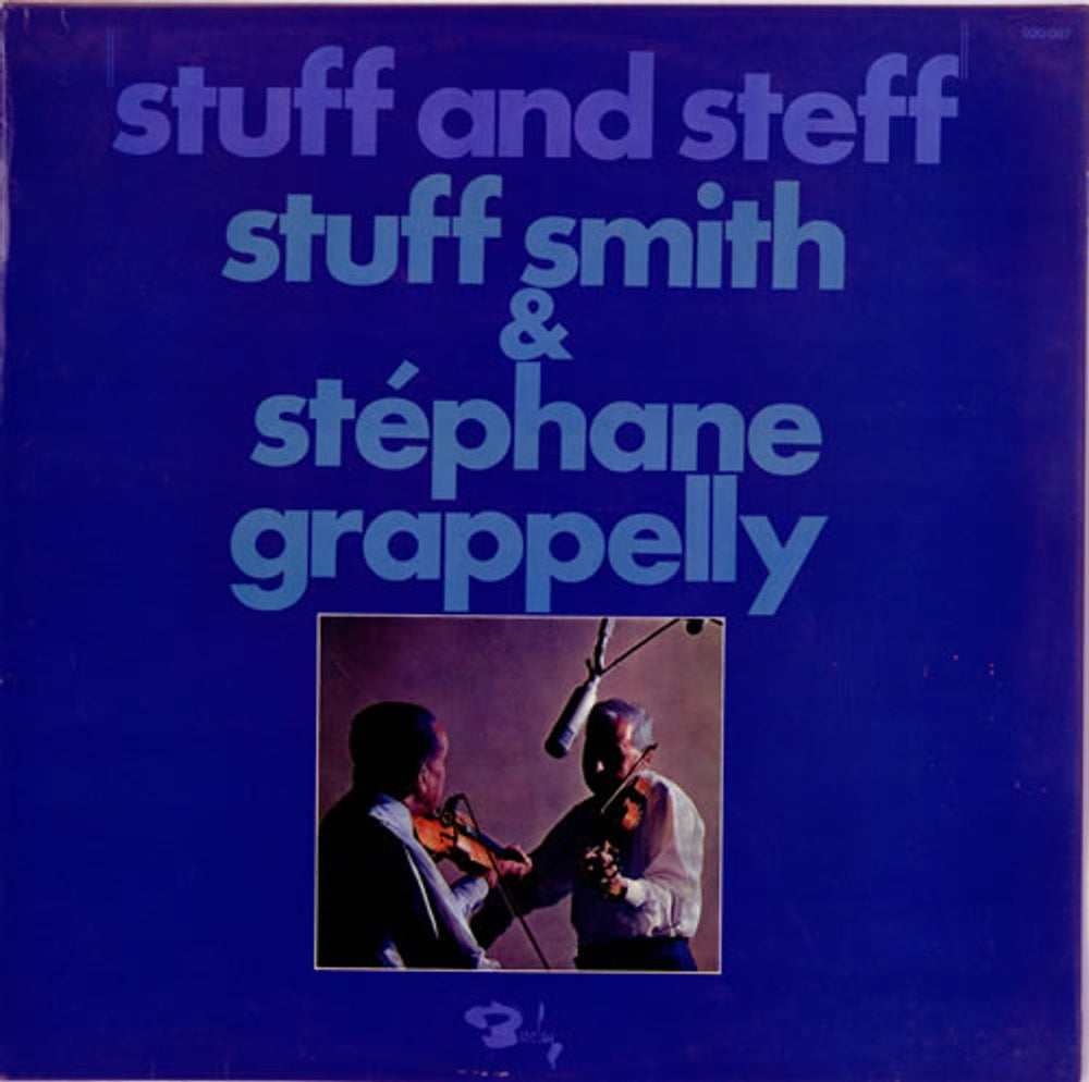 Stéphane Grappelli Stuff And Steff UK vinyl LP album (LP record) 920067