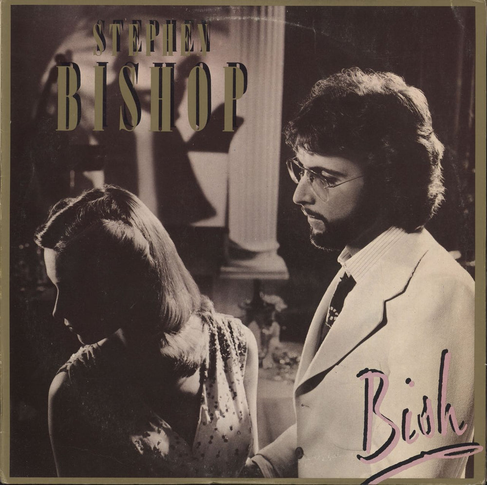 Stephen Bishop Bish Portugese vinyl LP album (LP record) MP-9.040