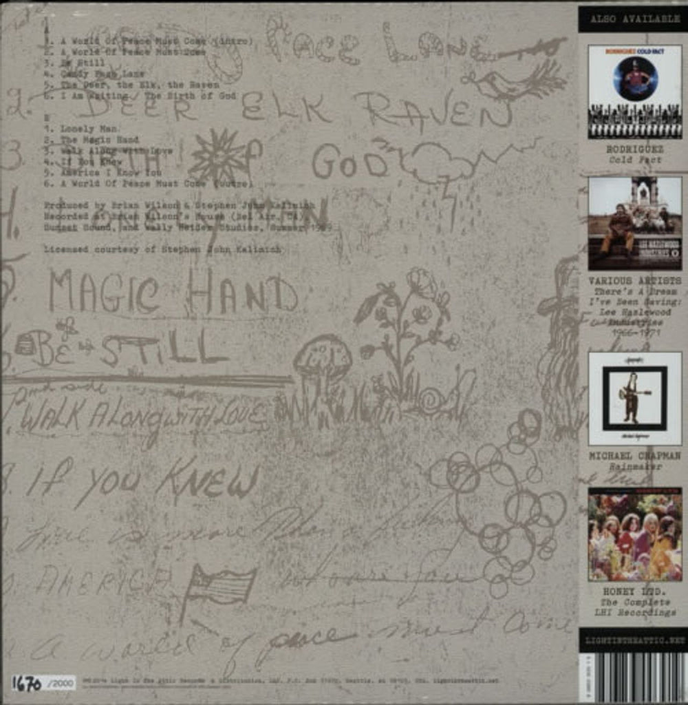 Stephen John Kalinich A World Of Peace Must Come - RSD UK 2-LP vinyl record set (Double LP Album) S1J2LAW602764