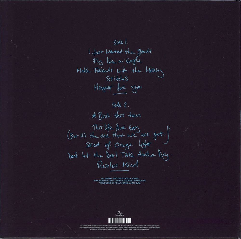 Stereophonics Kind UK vinyl LP album (LP record) 190295385538