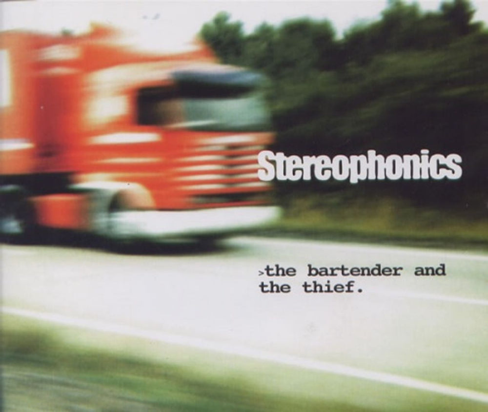 Stereophonics The Bartender And The Thief UK CD single (CD5 / 5") VVR5004653