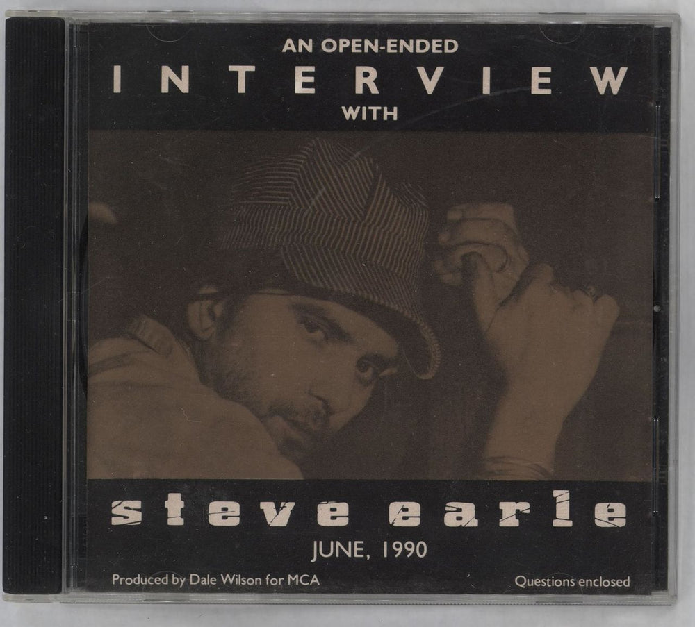 Steve Earle Open Ended Interview - The Hard Way Canadian Promo CD album (CDLP) MCAD9042