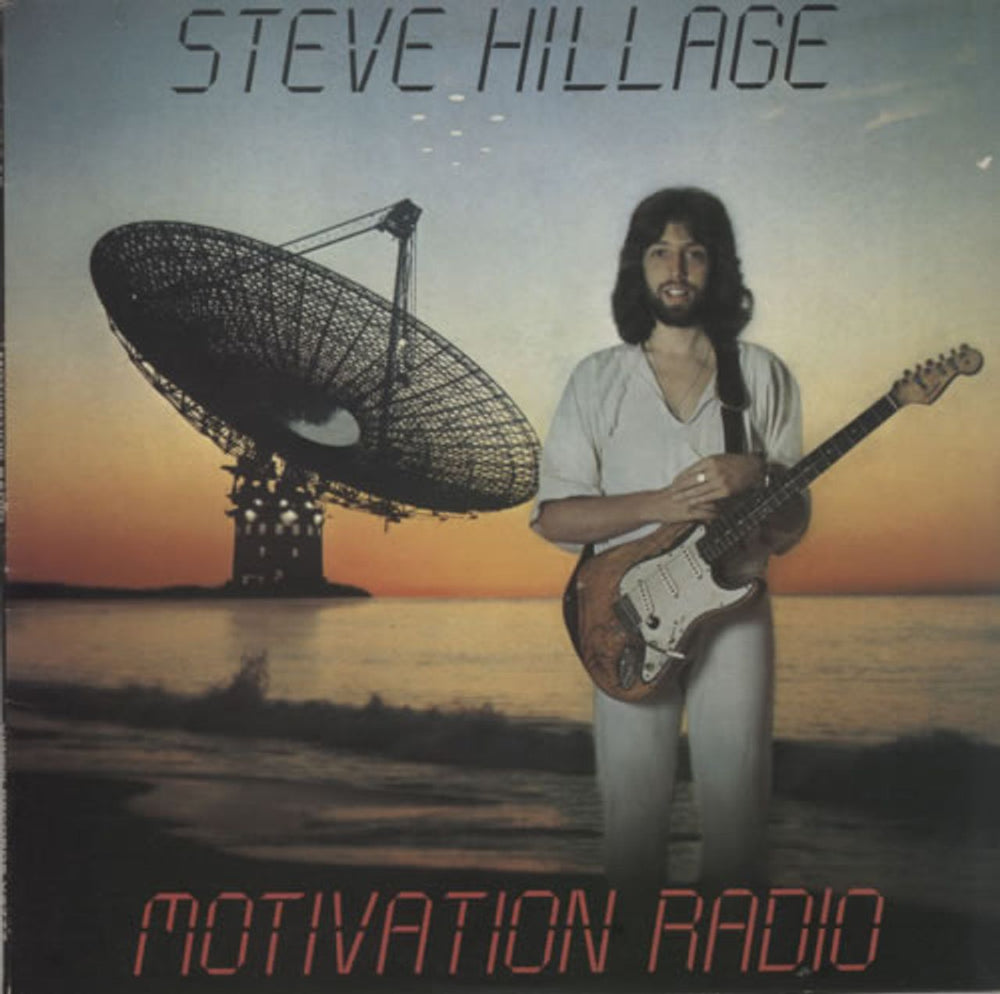 Steve Hillage Motivation Radio UK vinyl LP album (LP record) V2777