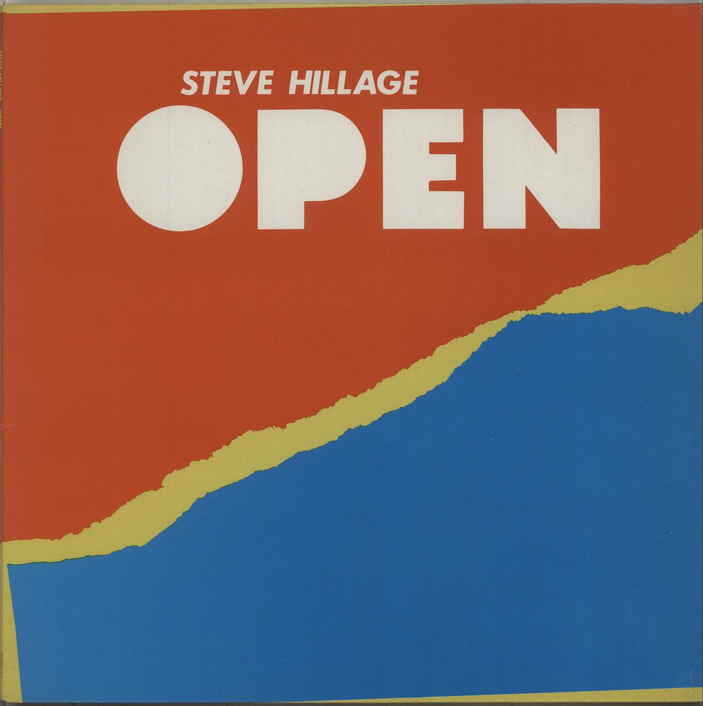 Steve Hillage Open UK vinyl LP album (LP record) OVED31