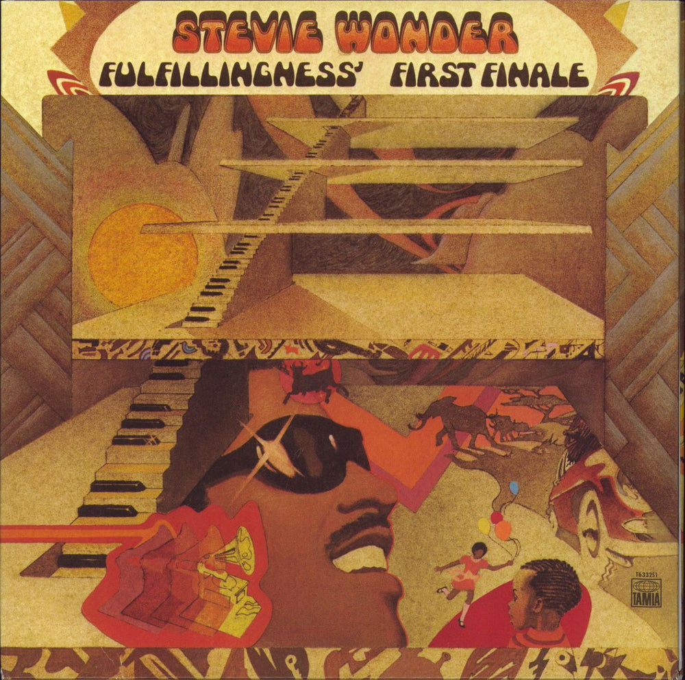 Stevie Wonder Fulfillingness' First Finale - 180g UK vinyl LP album (LP record) 06025573783-8