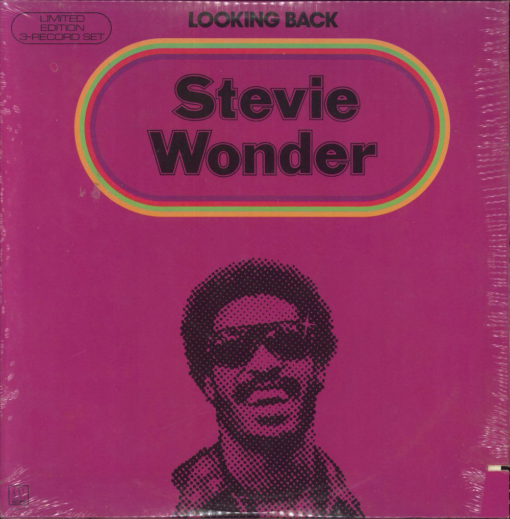 Stevie Wonder Looking Back - Sealed US 3-LP vinyl record set (Triple LP Album) M-804LP3