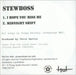 Stewboss I Hope You Miss Me UK Promo CD-R acetate CD-R ACETATE