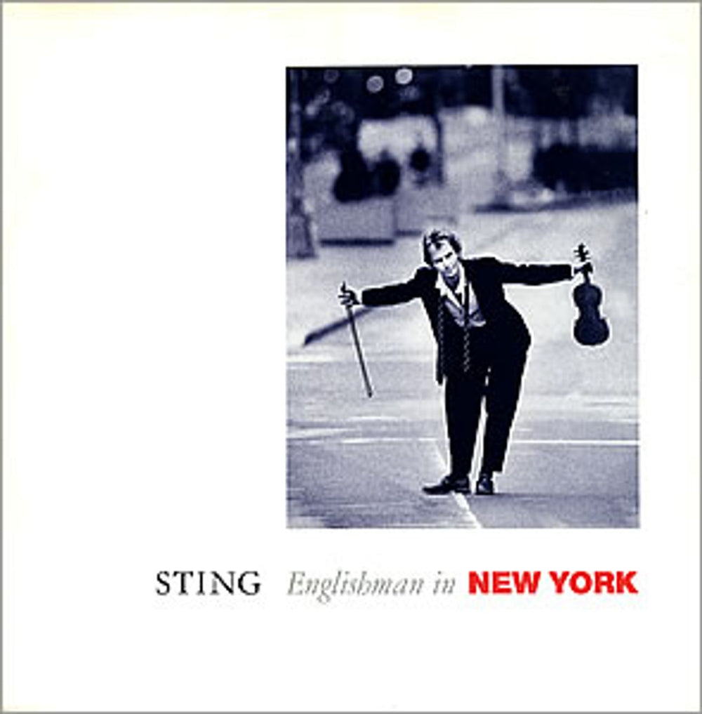 Sting Englishman In New York UK 12" vinyl single (12 inch record / Maxi-single) AMY431