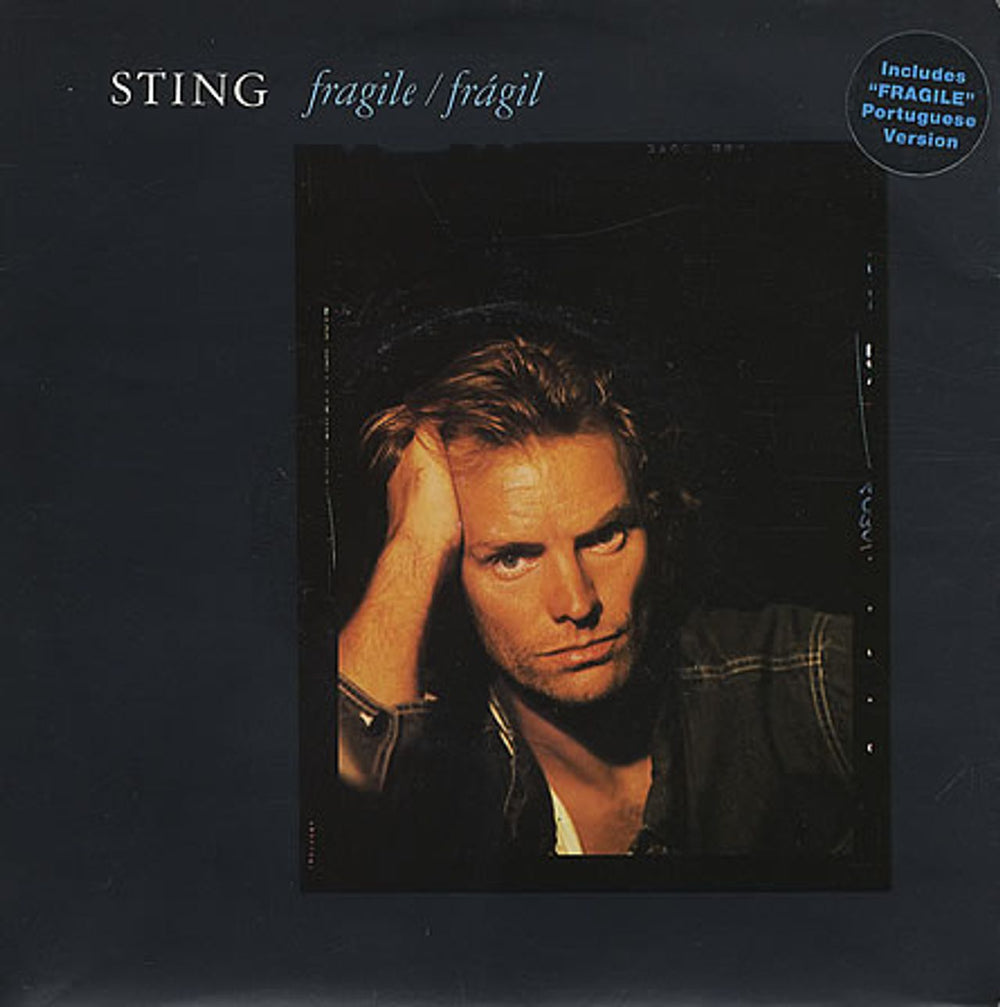 Sting Fragile UK 7" vinyl single (7 inch record / 45) AM439