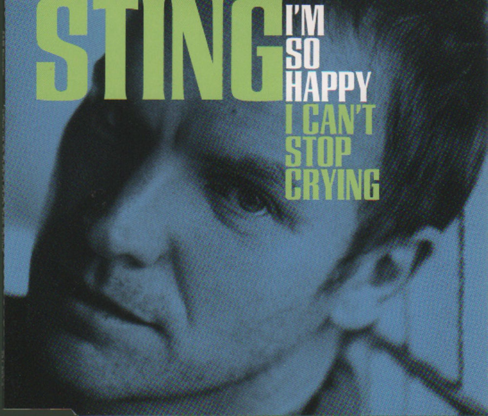 Sting I'm So Happy I Can't Stop Crying Australian CD single (CD5 / 5") 5819932