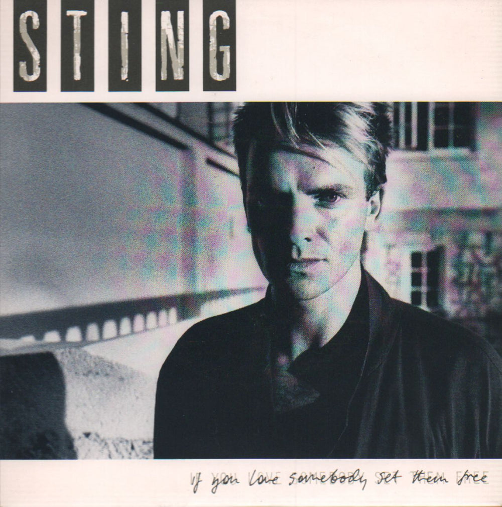 Sting If You Love Somebody UK 7" vinyl single (7 inch record / 45) AM258