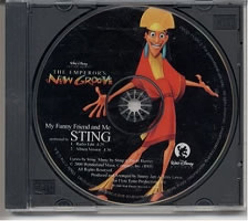 Sting My Funny Friend & Me US Promo CD single (CD5 / 5") PRCD-11330-2