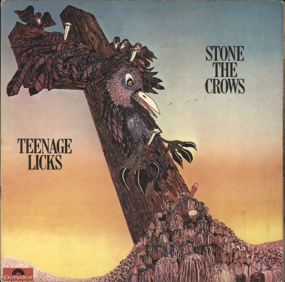 Stone The Crows Teenage Licks - VG UK vinyl LP album (LP record) 2425071