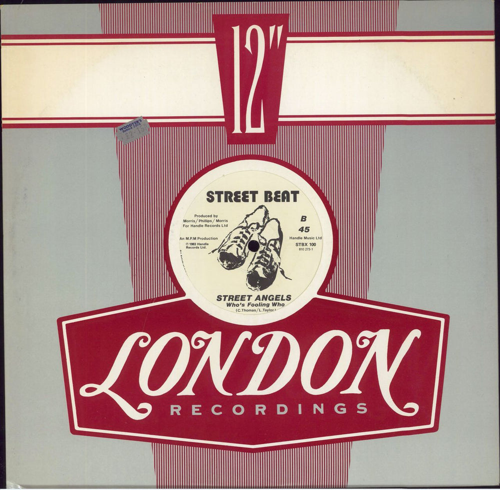 Street Angels Dressing Up! UK 12" vinyl single (12 inch record / Maxi-single)