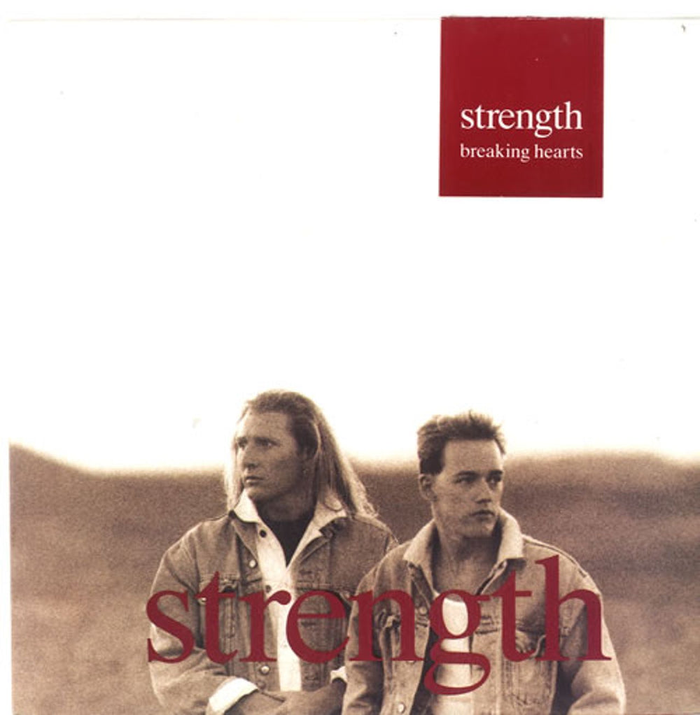 Strength Breakng Hearts UK 7" vinyl single (7 inch record / 45) 112161