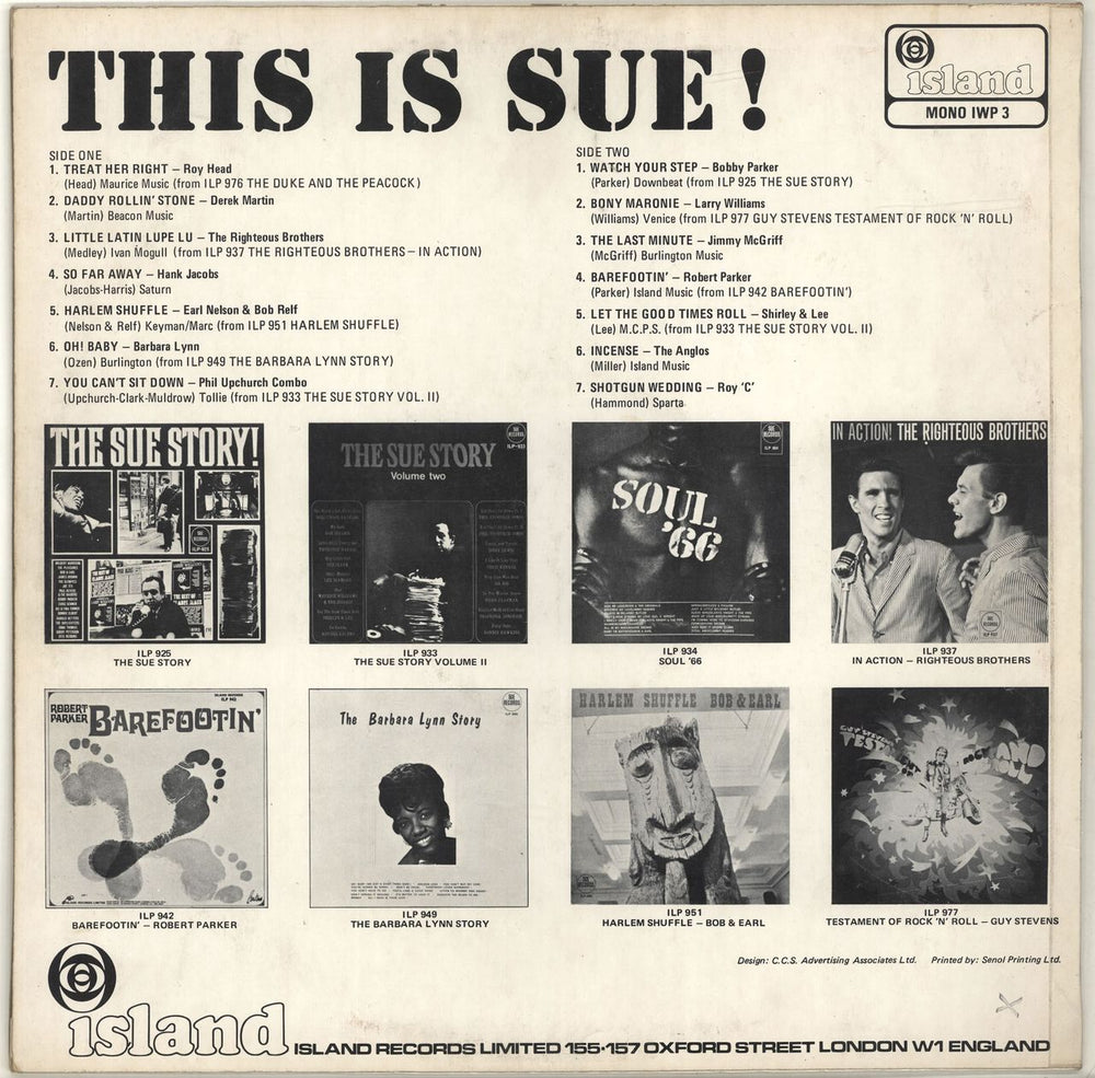 Sue Records This Is Sue! - 1st UK vinyl LP album (LP record)