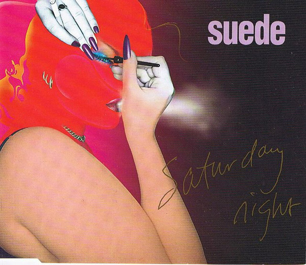 Suede Saturday Night Austrian CD single (CD5 / 5") NUD6639762