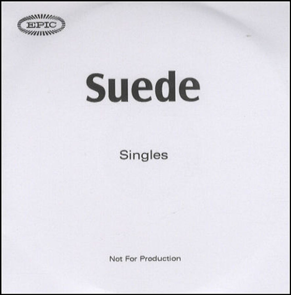 Suede Singles UK Promo CD-R acetate CD-R ACETATE