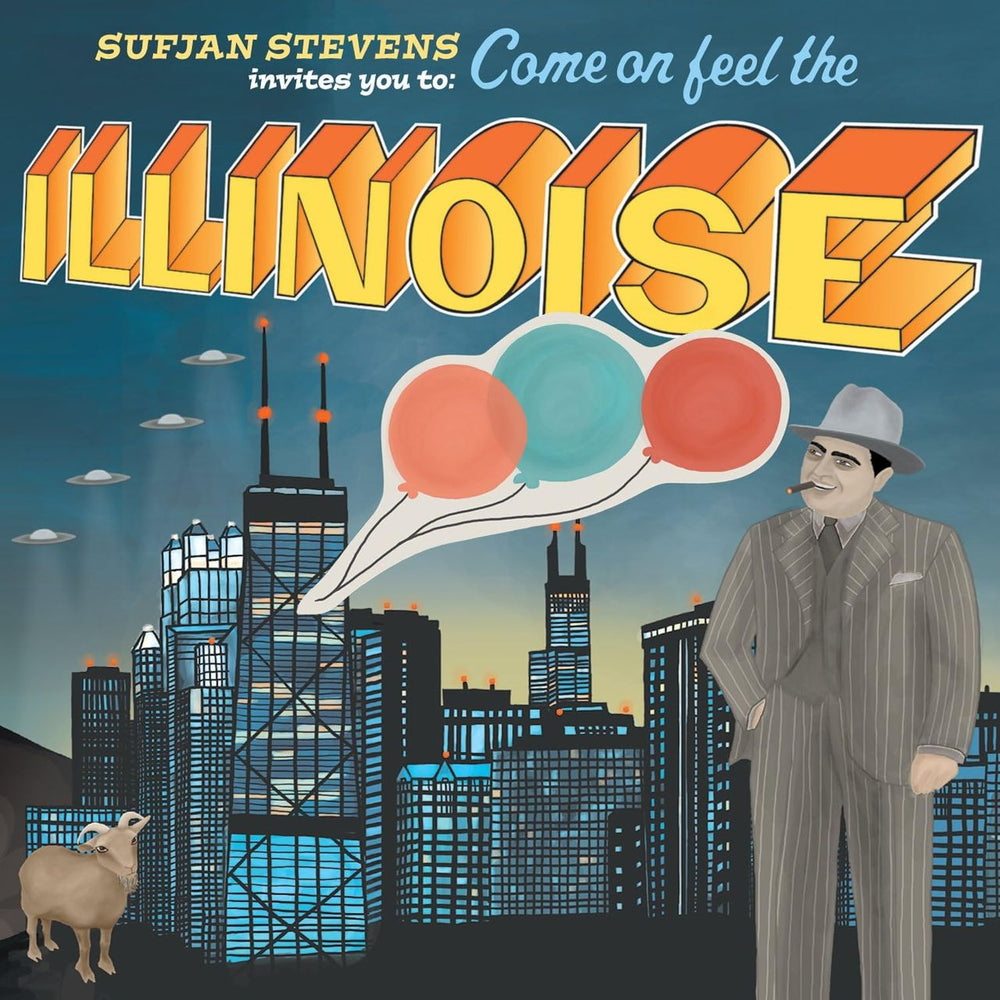 Sufjan Stevens Illinois - Sealed US 2-LP vinyl record set (Double LP Album) AKR014