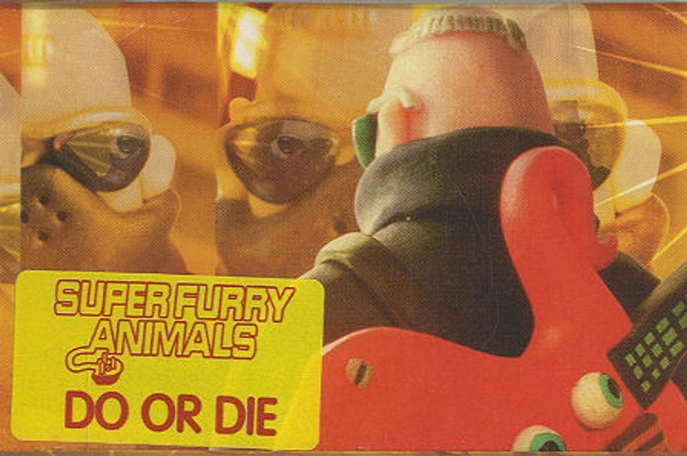 Super Furry Animals Do Or Die UK cassette single CRECS329