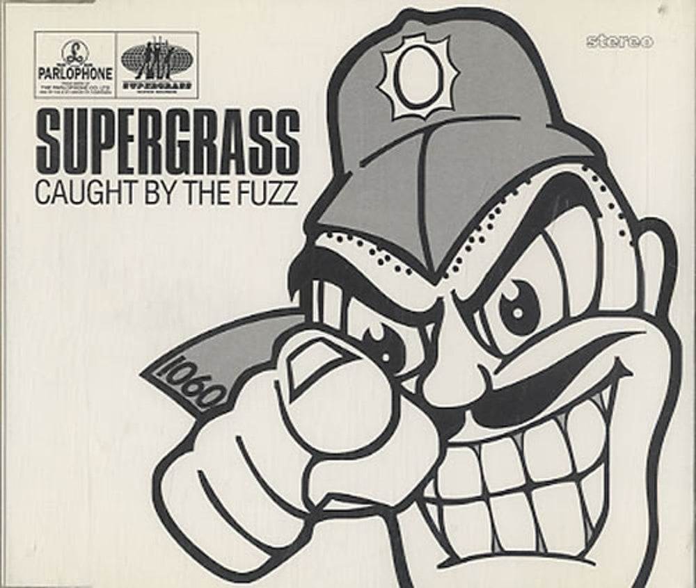 Supergrass Caught By The Fuzz Dutch CD single (CD5 / 5") 8817692