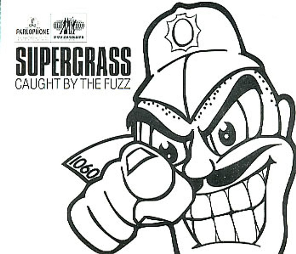 Supergrass Caught By The Fuzz UK CD single (CD5 / 5") CDR6396