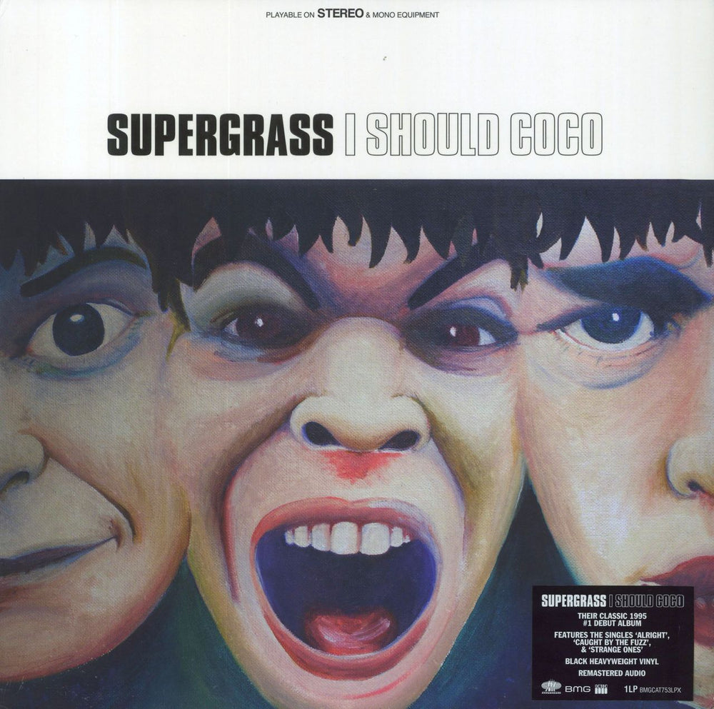 Supergrass I Should Coco: Remastered - Sealed UK vinyl LP album (LP record) BMGCAT753LPX