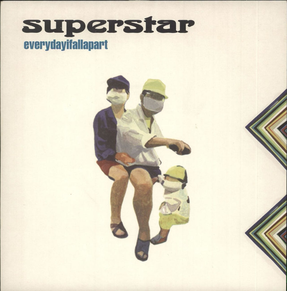 Superstar Every Day I Fall Apart UK 7" vinyl single (7 inch record / 45) CFAB0035