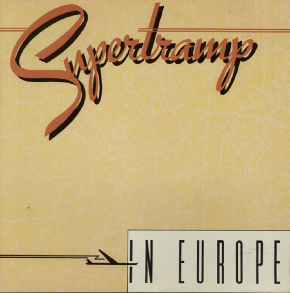 Supertramp In Europe UK tour programme TOUR PROGRAMME