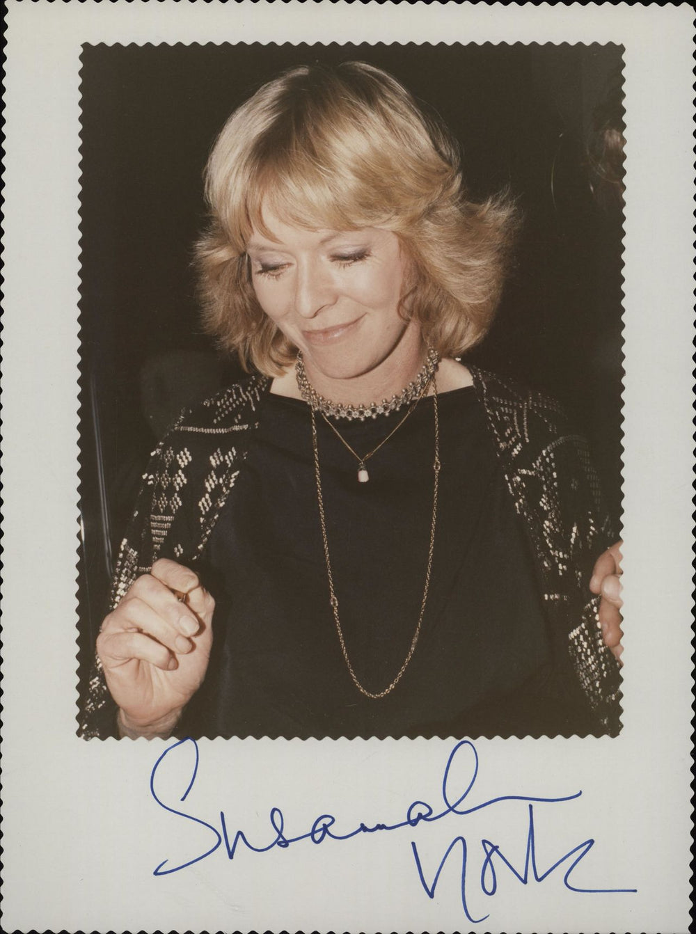 Susannah York Autograph Mounted With Photograph UK memorabilia AUTOGRAPH