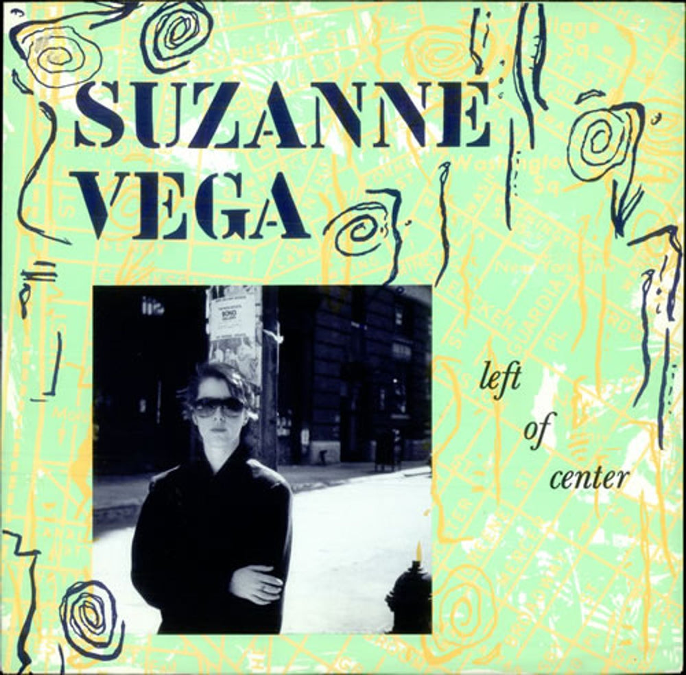 Suzanne Vega Left Of Center UK 10" vinyl single (10 inch record) AMY320