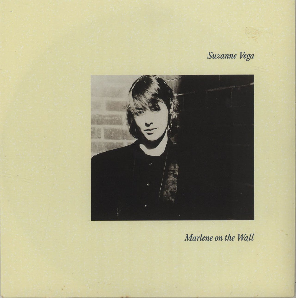 Suzanne Vega Marlene On The Wall UK 7" vinyl single (7 inch record / 45) AM275