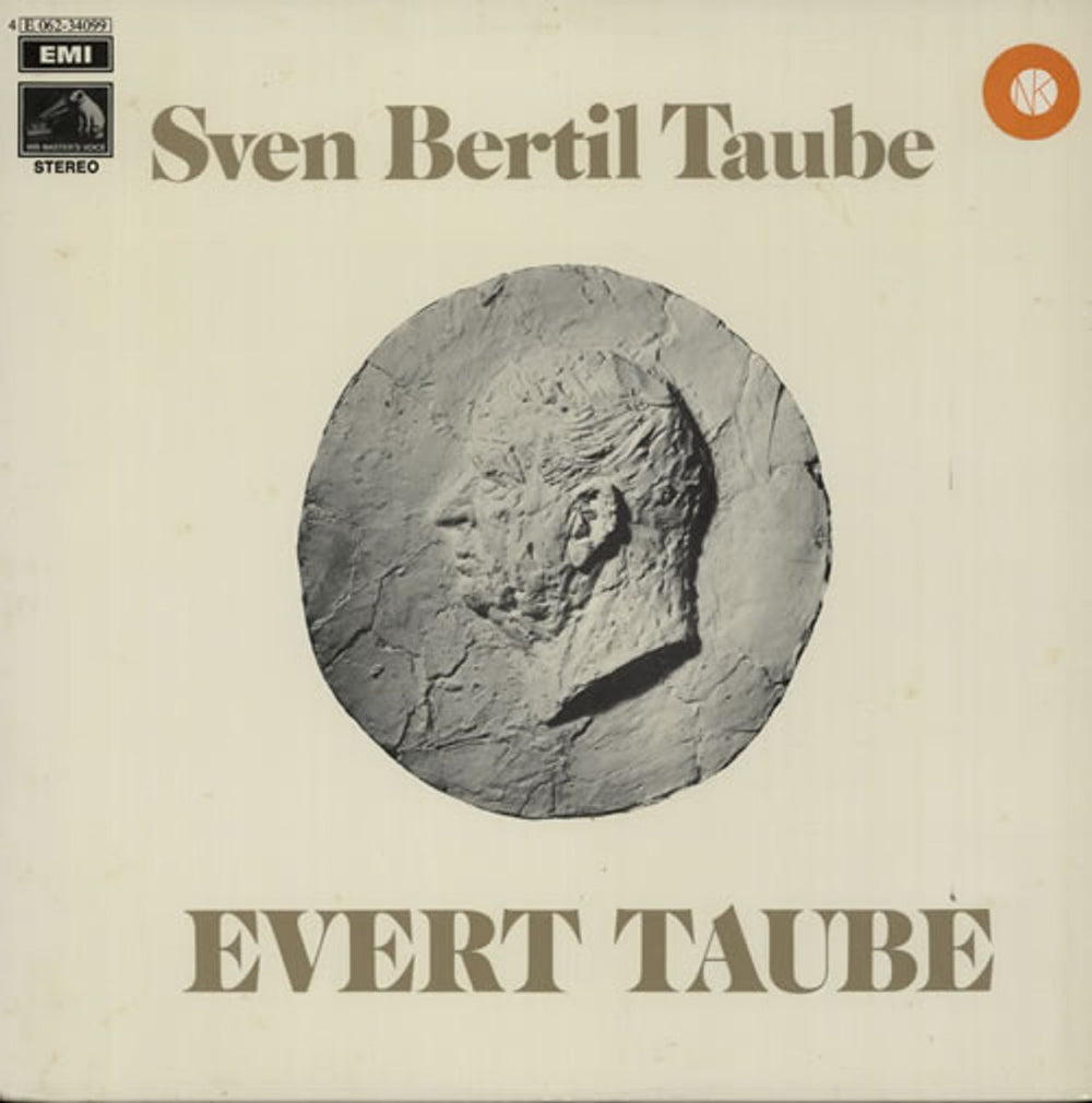 Sven Bertil Taube Evert Taube Swedish vinyl LP album (LP record) 4E062-34099