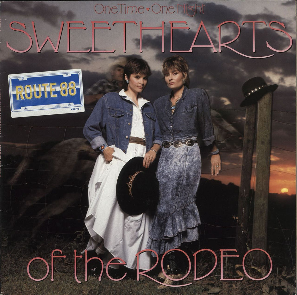 Sweethearts Of The Rodeo One Time, One Night UK vinyl LP album (LP record) 4607791