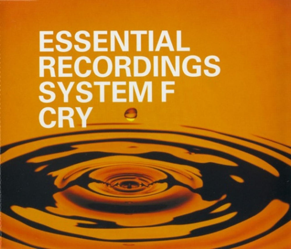 System F Cry UK CD single (CD5 / 5") ESCD14