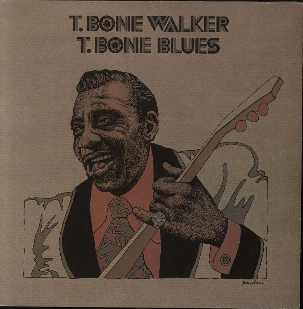 T-Bone Walker T. Bone Blues French vinyl LP album (LP record) 40131