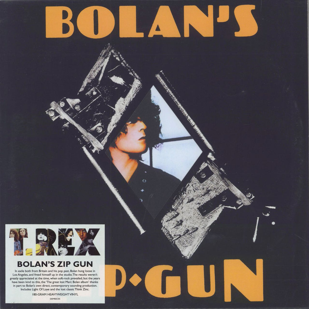 T-Rex / Tyrannosaurus Rex Bolan's Zip Gun UK vinyl LP album (LP record) DEMREC05