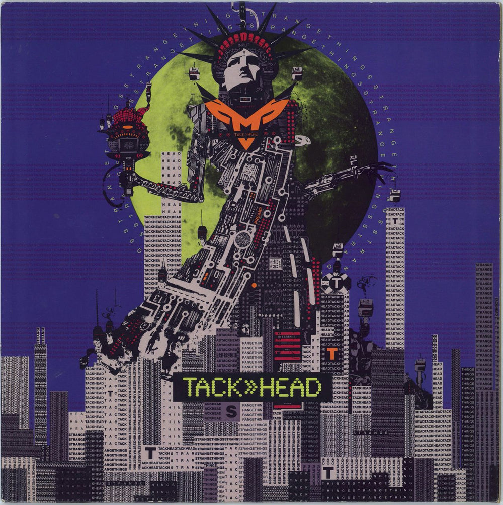 Tackhead Strange Things UK vinyl LP album (LP record) SBKLP1003