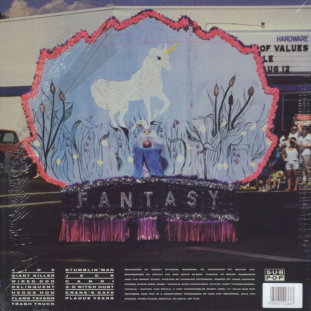 Tad 8-Way Santa - Blue/Red Swirled Vinyl German vinyl LP album (LP record) 4059251023883