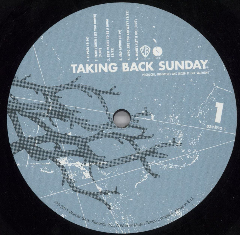 Taking Back Sunday Taking Back Sunday US vinyl LP album (LP record) TU3LPTA820889