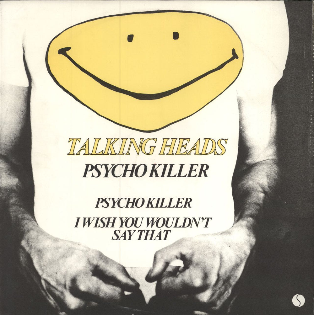 Talking Heads Psycho Killer Belgian 12" vinyl single (12 inch record / Maxi-single) 6078610