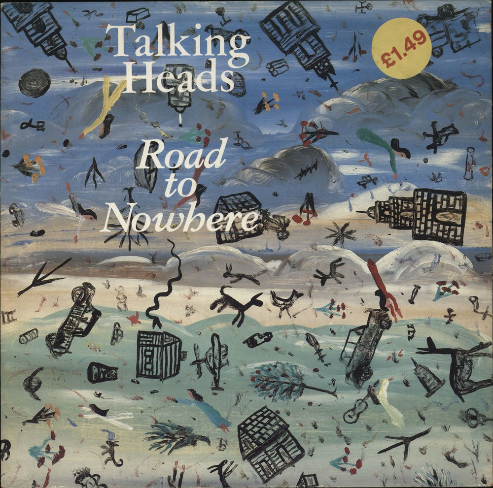 Talking Heads Road To Nowhere UK 12" vinyl single (12 inch record / Maxi-single) 12EMI5530