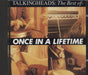 Talking Heads The Best Of - Once In A Lifetime UK CD album (CDLP) CDEMD1039