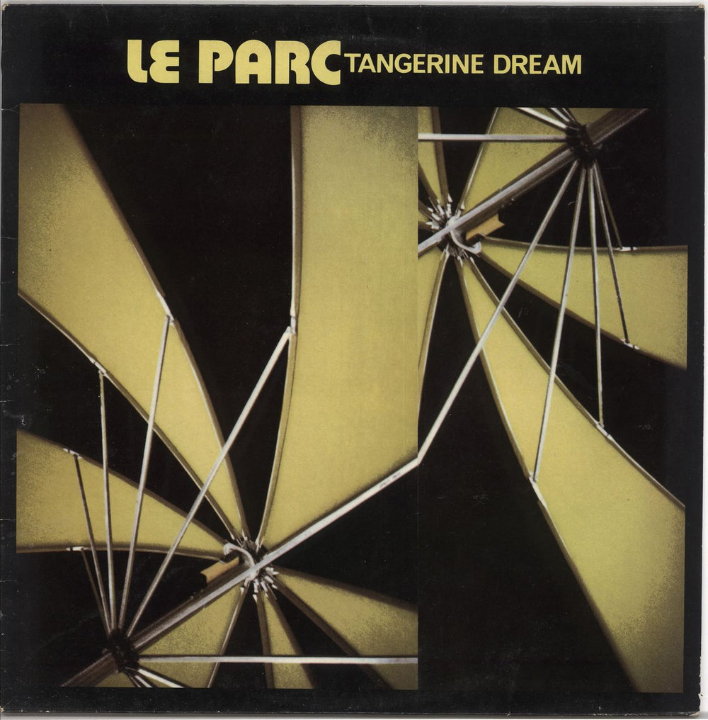 Tangerine Dream Le Parc UK vinyl LP album (LP record) HIP26