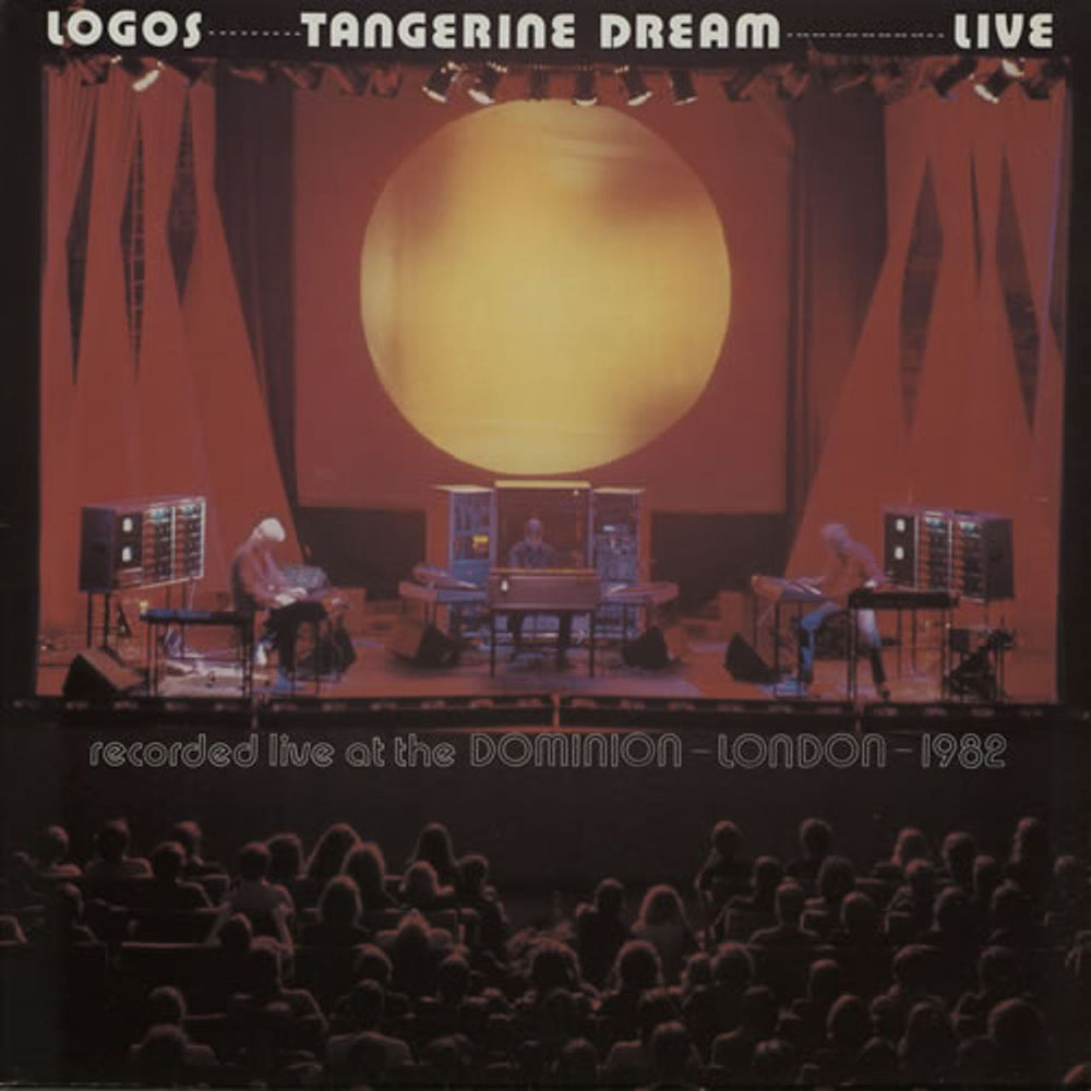 Tangerine Dream Logos - Live At The Dominion - London '82 UK vinyl LP album (LP record) OVED167